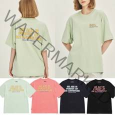 2023 내셔널지오그래픽 반팔 반팔티 남자 여자 남녀공용 여름 티셔츠 매장정품 세미오버핏 레터링