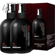 폴메디슨 옴므 데오드란트 스프레이 우디 페로몬향, 200ml, 2개