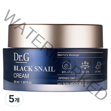 닥터지 블랙 스네일크림, 5개, 50ml