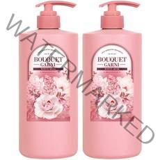 부케가르니 실크 케라틴 샴푸 화이트머스크, 1000ml, 2개