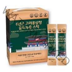 개성고려삼인 6년근 고려홍삼정 골드녹용 스틱 100p, 1200g, 1개