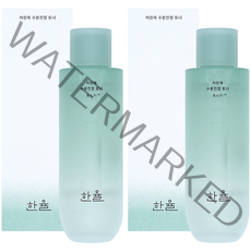 한율 어린쑥 수분진정 토너 150ml 1+1 각질토너 화장수 여성기초화장품, 2개