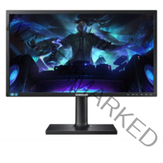 삼성전자 59cm LED 24인치 피벗 모니터 S24C45K 컴퓨터모니터, S24C45K(기본)