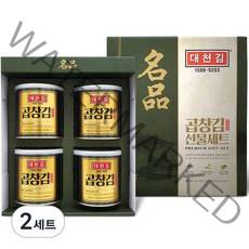 대천김 곱창 캔김 4p, 2세트