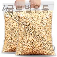 글로벌유통 잣 100% 천연 무농약 야생잣 견과류 껍질 벗긴 잣 명절선물 포장변경될수있음, 1kg, 1개