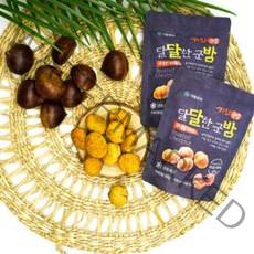 [23년 햇밤] 찌지않고 진짜로 구운 직화 공주군밤 알밤 맛밤, 60g, 4개