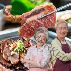 (초이스등급) 미국산 la갈비 양념갈비 선물세트 선물용 엘에이갈비 소갈비 구이 소고기 찜용 냉동 1kg 2kg 3kg 4kg, <1번>양념LA갈비(단품), 5KG