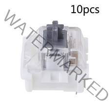 outemu rgb 게임 스위치 클릭 스위치 기계식 키보드 스위치 3pin, 은, 10